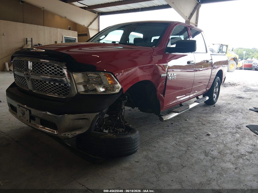 Vin: 1c6rr6kt7js293948, lot: 45923401, ram 1500 tradesman  4x2 5'7 box 20182