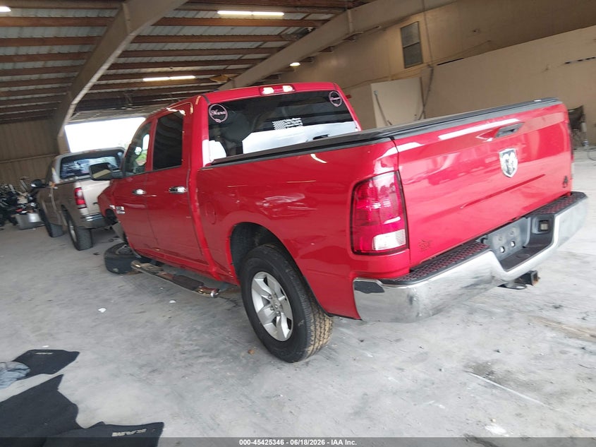 Vin: 1c6rr6kt7js293948, lot: 45923401, ram 1500 tradesman  4x2 5'7 box 20183
