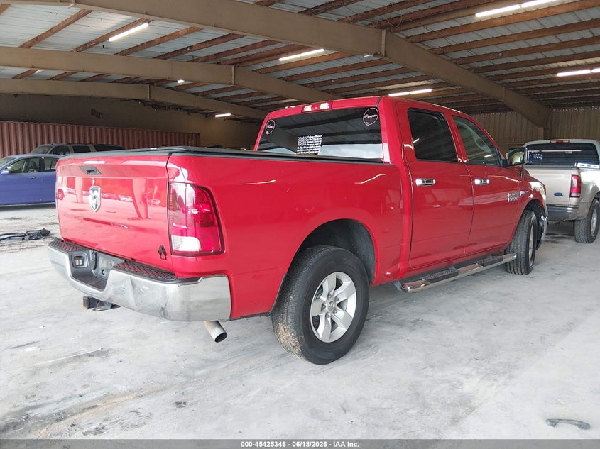 Vin: 1c6rr6kt7js293948, lot: 45923401, ram 1500 tradesman  4x2 5'7 box 20184
