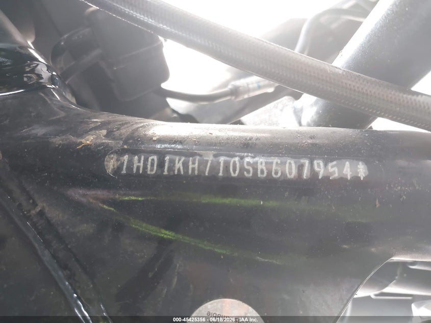 2025 Harley-Davidson Fltrx VIN: 1HD1KH710SB607954 Lot: 45425356