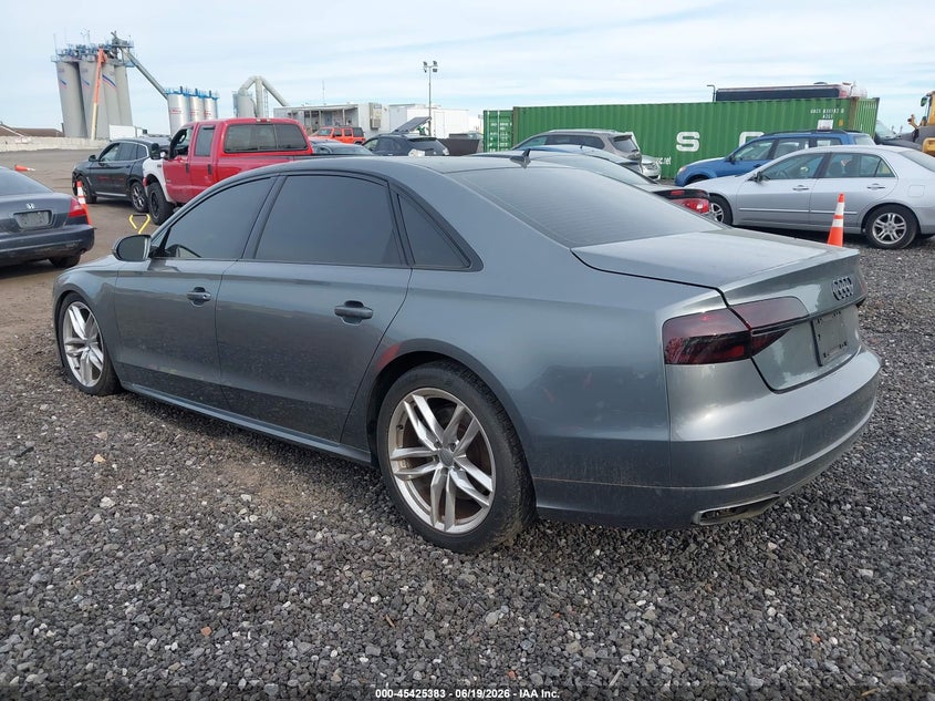 Vin: wau43afd4hn007859, lot: 45923438, audi a8 l sport 20173