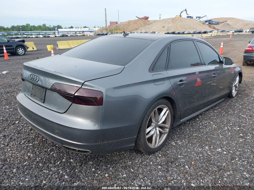 Vin: wau43afd4hn007859, lot: 45923438, audi a8 l sport 20174
