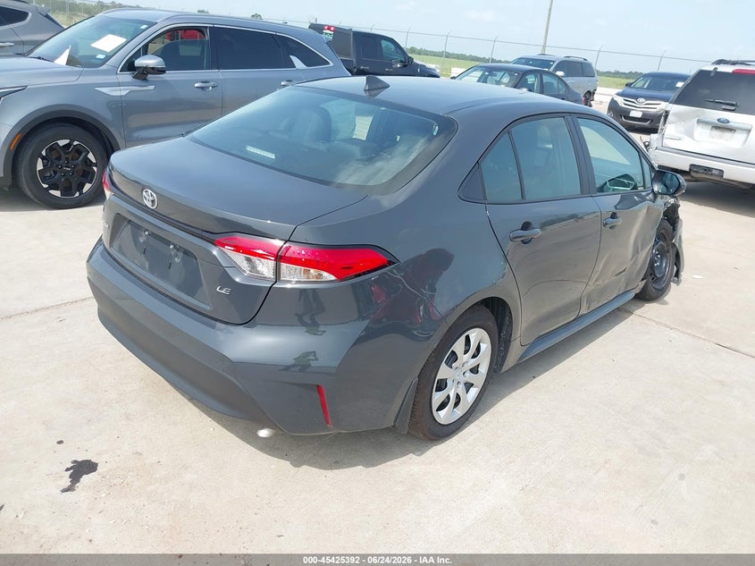 2025 TOYOTA COROLLA auction photo 4