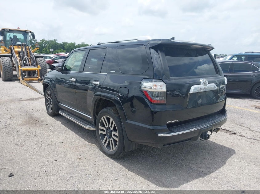 Vin: jtezu5jr3l5224615, lot: 45923465, toyota 4runner limited 20203