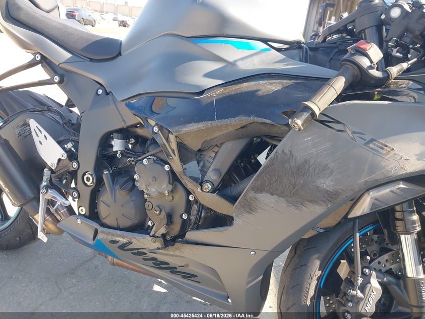 2025 Kawasaki Zx636 K VIN: JKBZXJJ18SA030222 Lot: 45425424
