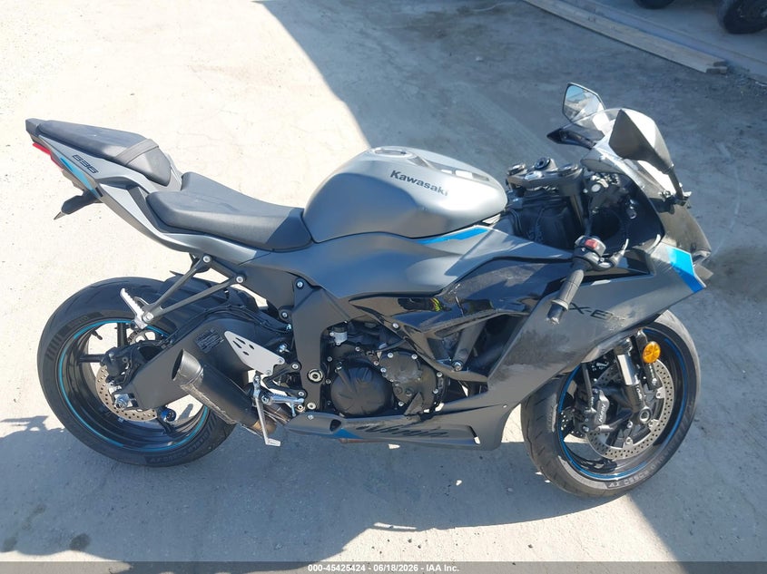 2025 Kawasaki Zx636 K VIN: JKBZXJJ18SA030222 Lot: 45425424