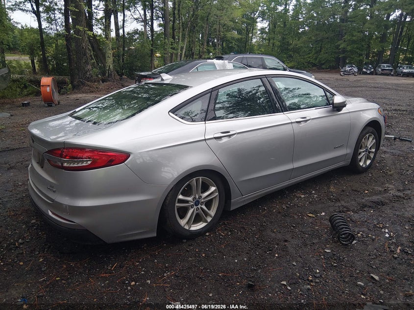2019 FORD FUSION HYBRID auction photo 4