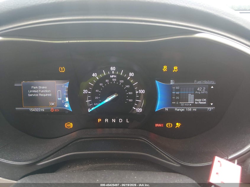2019 FORD FUSION HYBRID auction photo 7