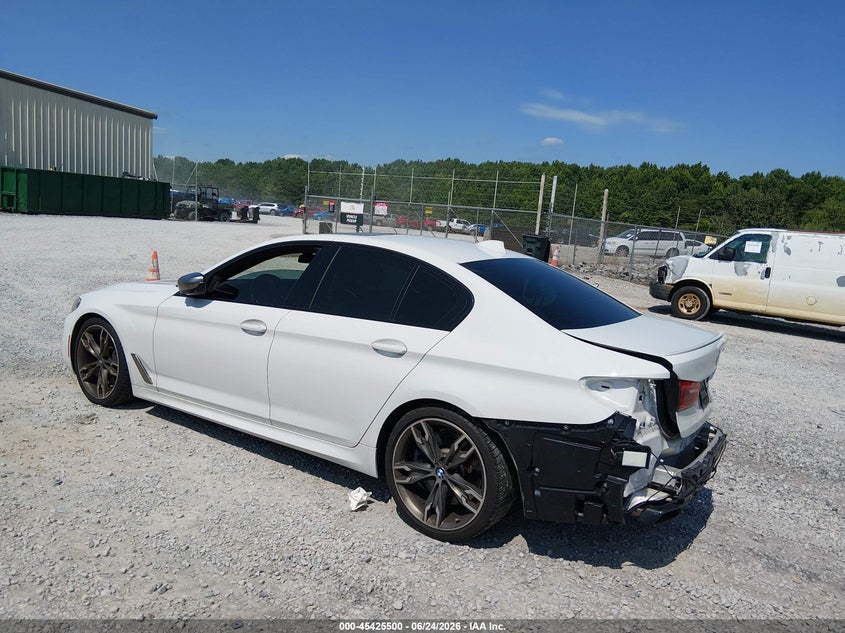 Vin: wbajs7c00lbn96011, lot: 45923555, bmw m550i xdrive 20203