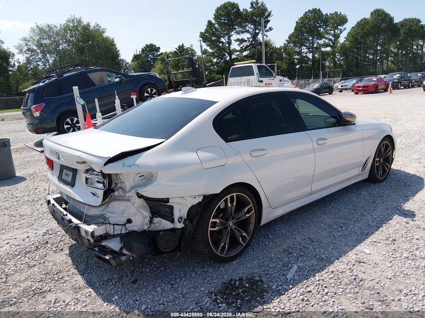 Vin: wbajs7c00lbn96011, lot: 45923555, bmw m550i xdrive 20204