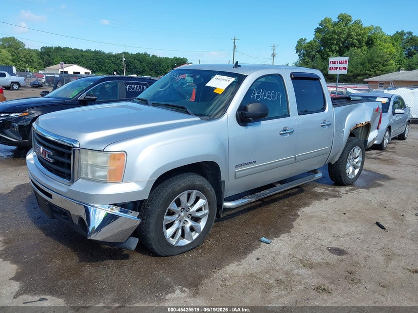 Vin: 3gtp2ve72cg286588, lot: 45923574, gmc sierra 1500 sle 20122