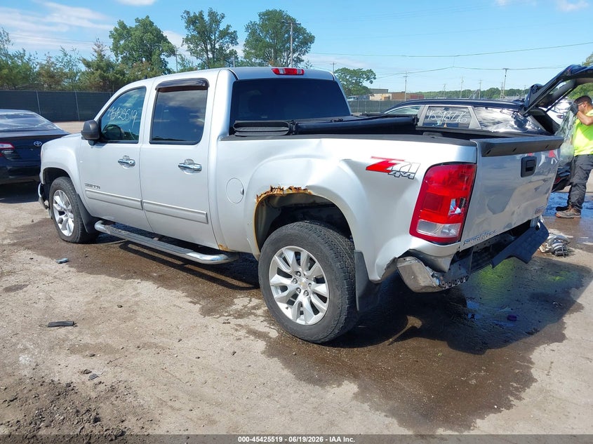 Vin: 3gtp2ve72cg286588, lot: 45923574, gmc sierra 1500 sle 20123