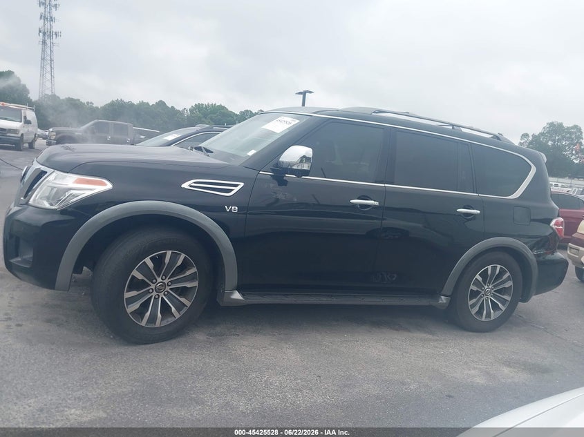 2018 Nissan Armada Sl VIN: JN8AY2NC7JX500052 Lot: 45425528