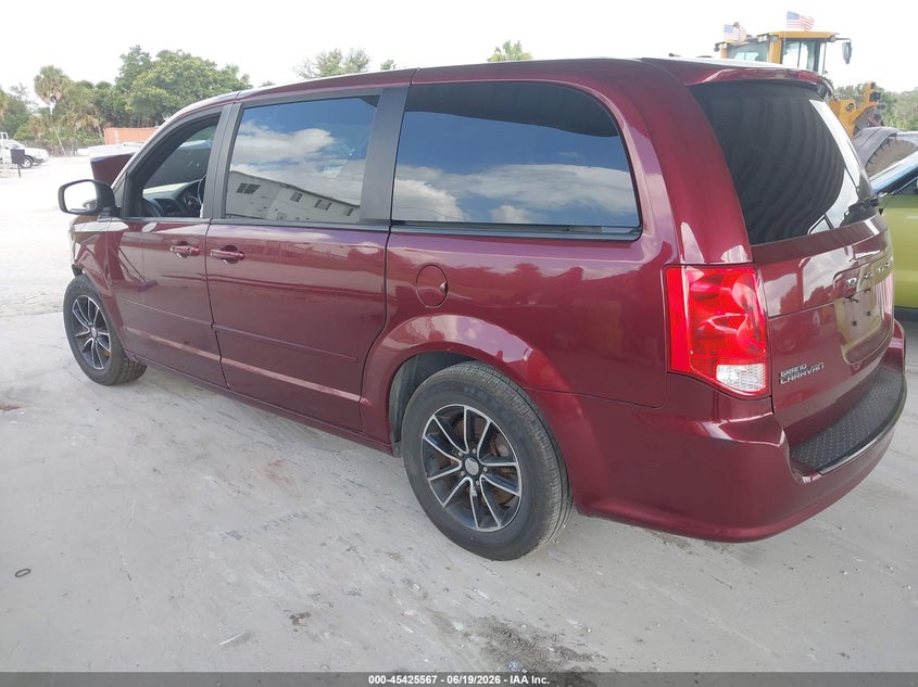 Vin: 2c4rdgbgxhr600007, lot: 45923621, dodge grand caravan se plus 20173