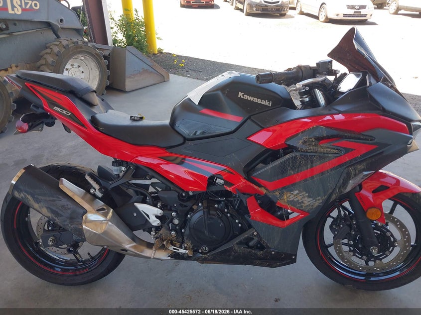 2025 Kawasaki Ex500 A/B VIN: ML5EXGJ16SDA57670 Lot: 45425572
