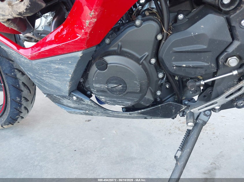 2025 Kawasaki Ex500 A/B VIN: ML5EXGJ16SDA57670 Lot: 45425572