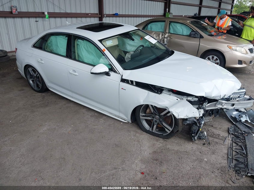 Vin: wauenaf49jn013421, lot: 45923644, audi a4 2.0t premium/2.0t tech premium 2018 img_1