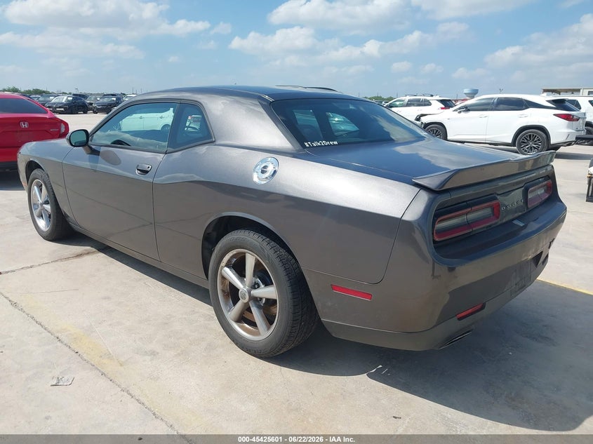 Vin: 2c3cdzag8gh290905, lot: 45923656, dodge challenger sxt 20163
