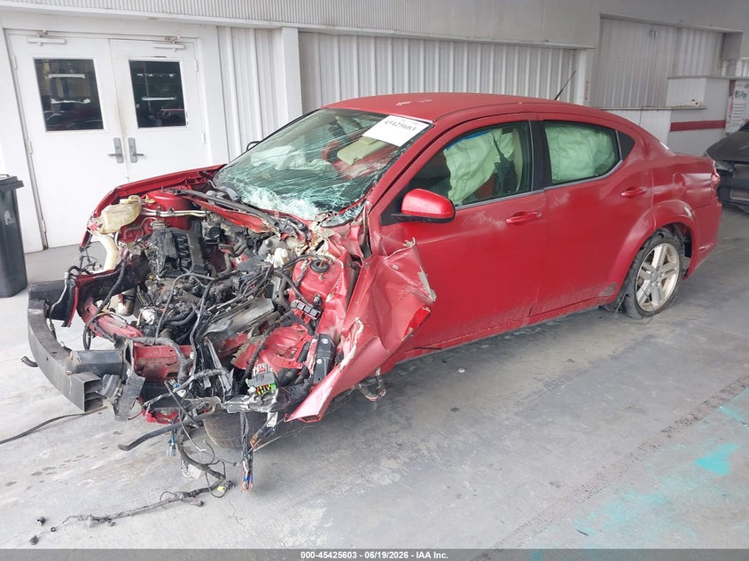 Vin: 1b3bd1fb6bn536941, lot: 45923658, dodge avenger mainstreet 20112