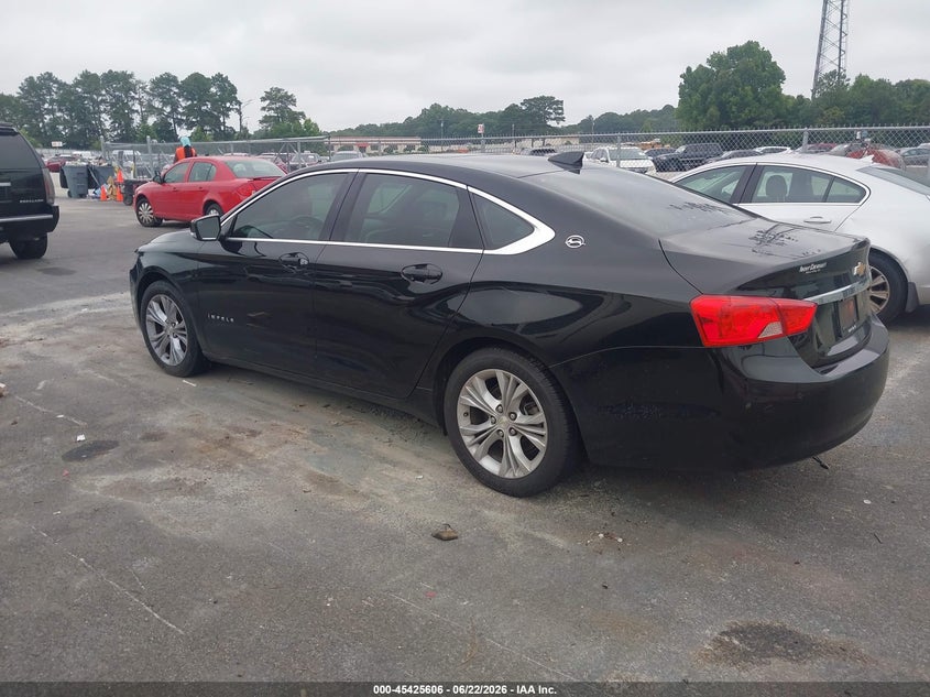 2015 CHEVROLET IMPALA SEDAN 2.5L I-4 DI, DOHC, VVT, 195HP