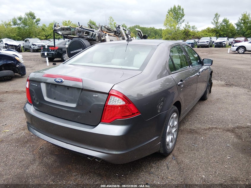 Vin: 3fahp0ha3br138233, lot: 45923681, ford fusion se 20114