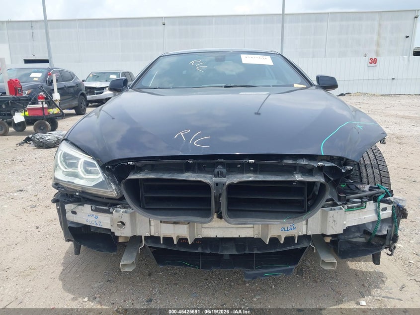 2015 BMW 640I Gran Coupe VIN: WBA6A0C51FD318268 Lot: 45425691