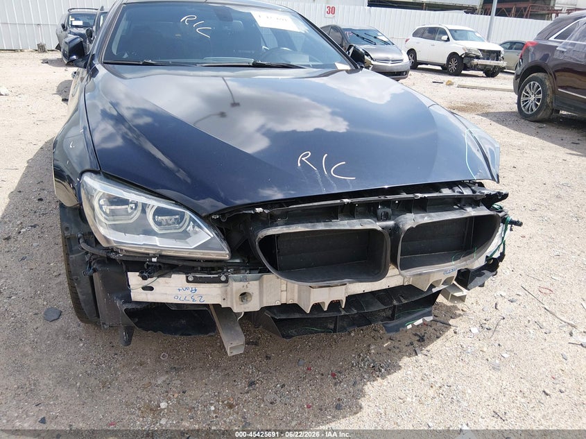2015 BMW 640I Gran Coupe VIN: WBA6A0C51FD318268 Lot: 45425691
