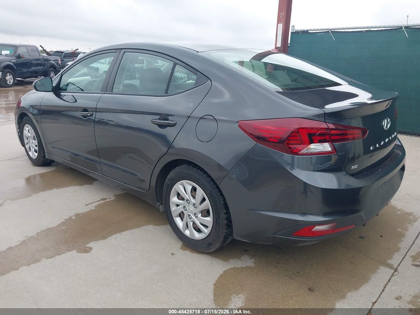 2020 HYUNDAI ELANTRA auction photo 3
