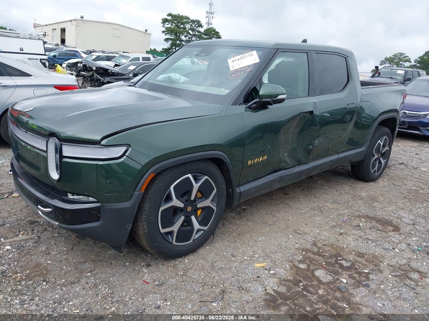 2023 Rivian R1T Adventure Quad Motor Large Pack VIN: 7FCTGAAA8PN020784 Lot: 45425735