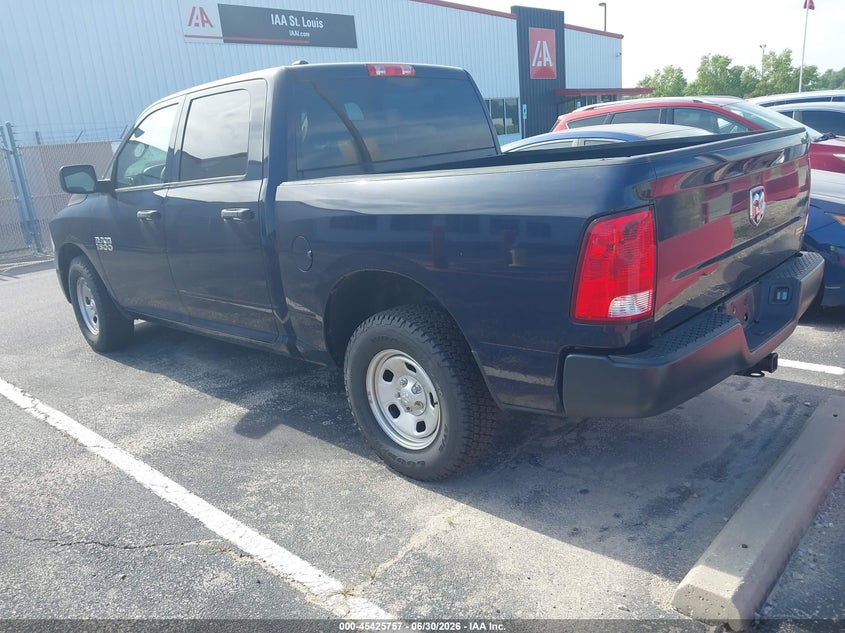 Vin: 1c6rr6kg6js298609, lot: 45923813, ram 1500 tradesman  4x2 5'7 box 20183