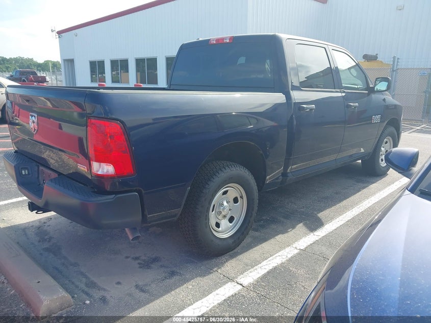 Vin: 1c6rr6kg6js298609, lot: 45923813, ram 1500 tradesman  4x2 5'7 box 20184