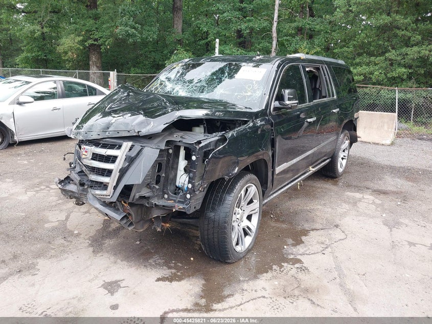 Vin: 1gys4jkj9hr400102, lot: 45923876, cadillac escalade esv premium luxury 20172