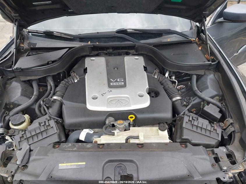 2012 INFINITI G SEDAN 3.7L V-6 DOHC, VVT, 328HP