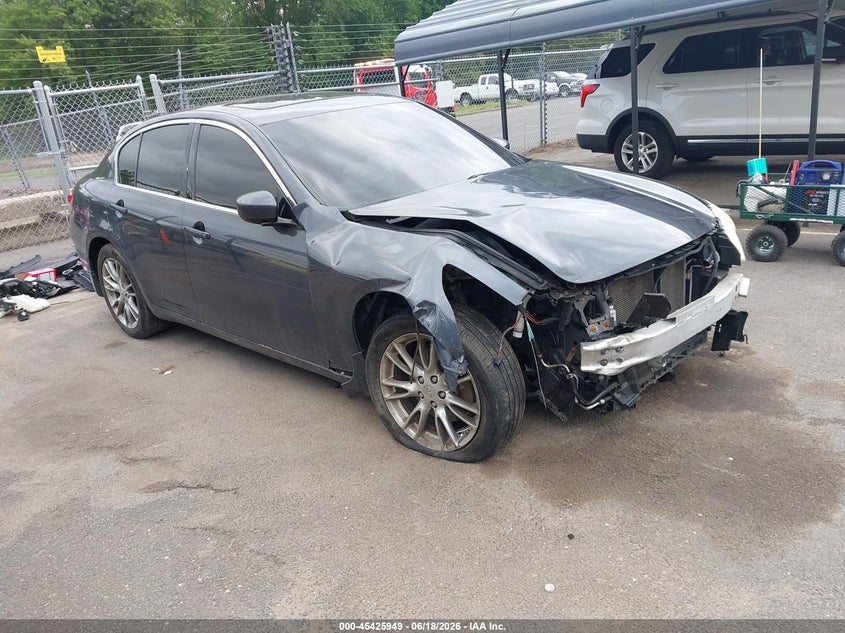 2012 INFINITI G SEDAN 3.7L V-6 DOHC, VVT, 328HP