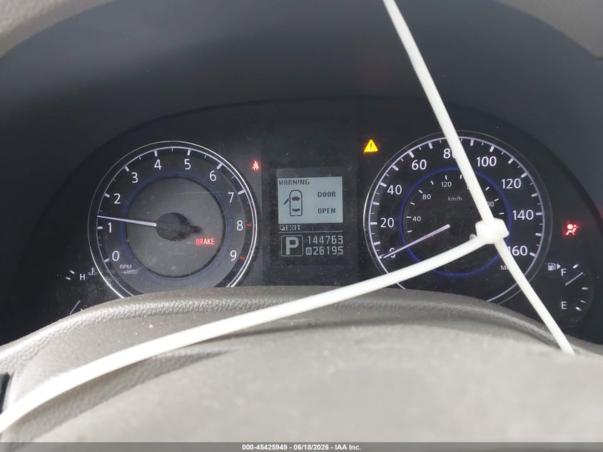 2012 INFINITI G SEDAN 3.7L V-6 DOHC, VVT, 328HP