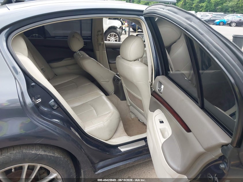 2012 INFINITI G SEDAN 3.7L V-6 DOHC, VVT, 328HP