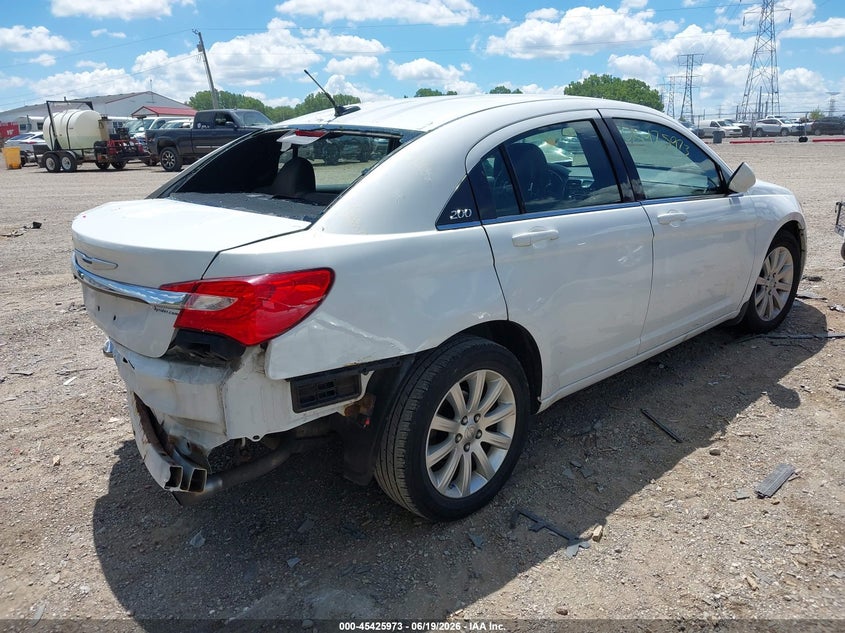 Vin: 1c3ccbbg1cn108696, lot: 45924028, chrysler 200 touring 20124