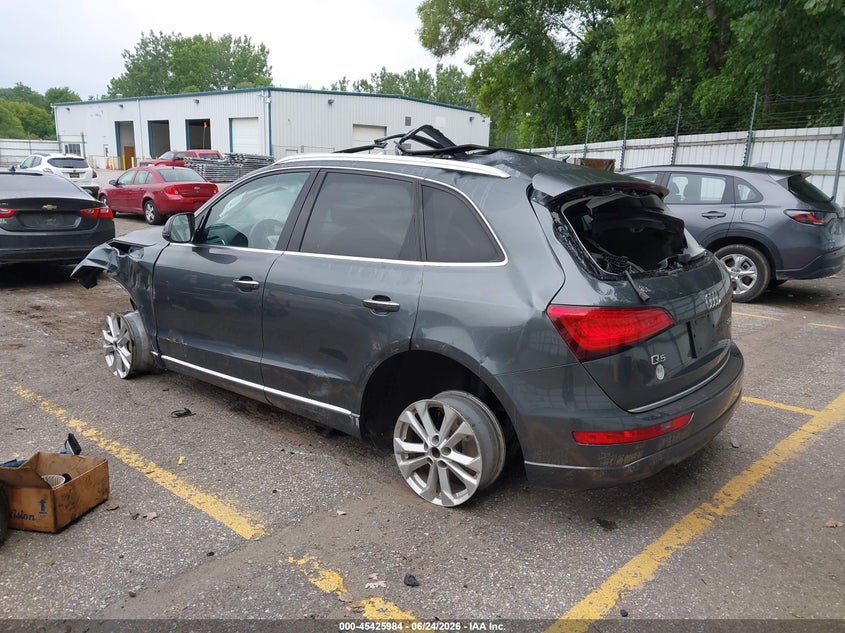 Vin: wa1l2afp1ha036233, lot: 45924039, audi q5 2.0t premium 20173