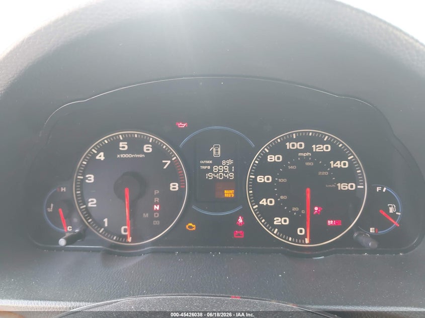 2004 Acura Tsx VIN: JH4CL96904C045330 Lot: 45426038