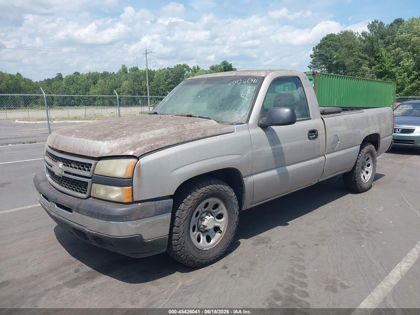 2006 Chevrolet Silverado 1500 Work Truck 1GCEC14V86E262546 photo 1