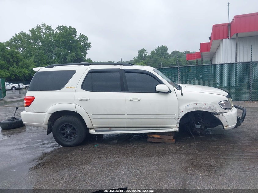 2002 Toyota Sequoia Limited V8 VIN: 5TDBT48A92S115877 Lot: 45426048