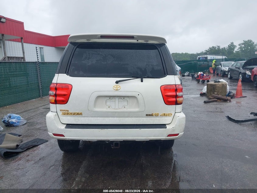 2002 Toyota Sequoia Limited V8 VIN: 5TDBT48A92S115877 Lot: 45426048