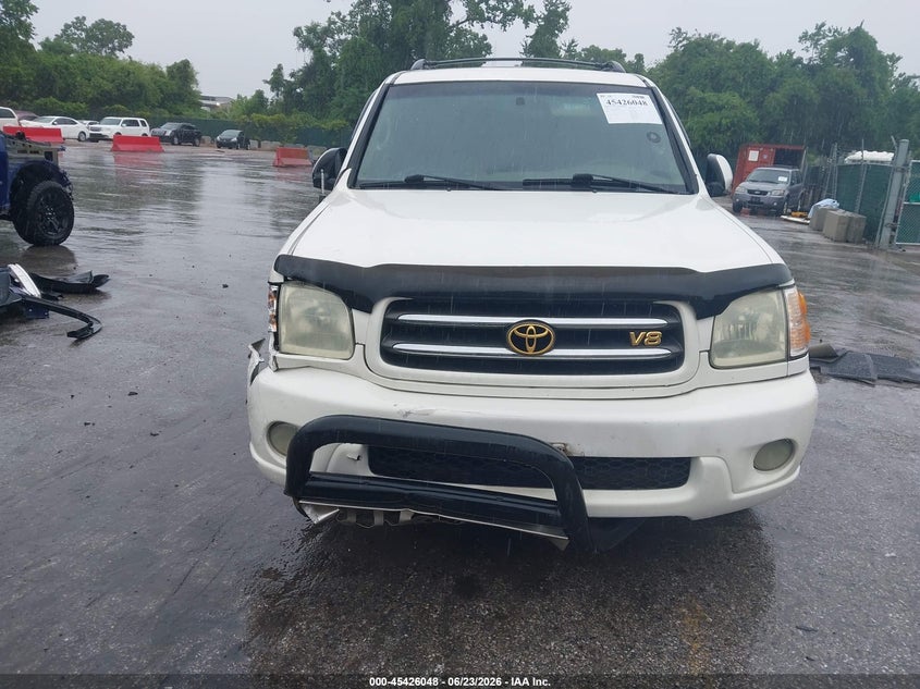 2002 Toyota Sequoia Limited V8 VIN: 5TDBT48A92S115877 Lot: 45426048