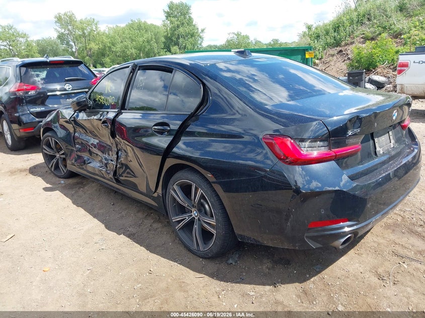 Vin: 3mw89ff01p8d43948, lot: 45924145, bmw 330i xdrive 20233