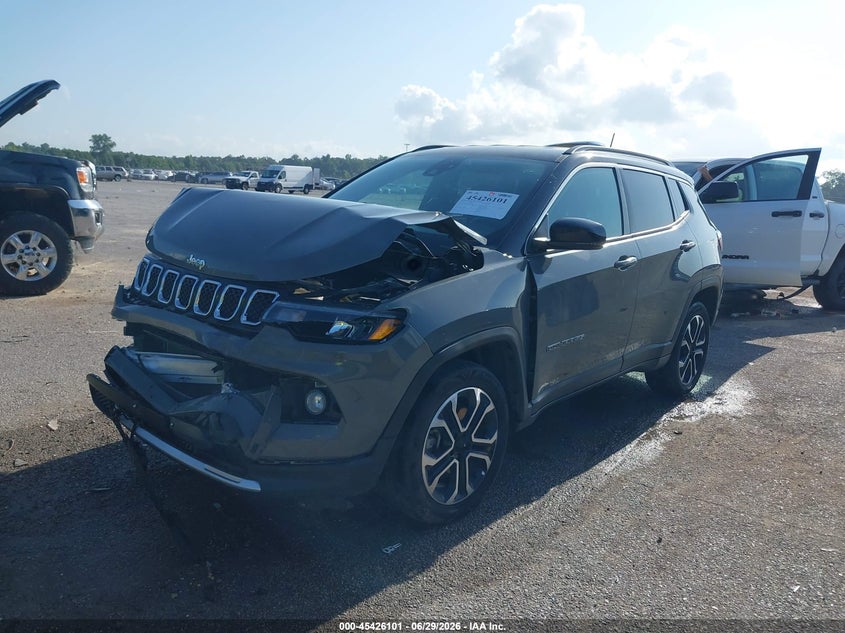 Vin: 3c4njdcn7rt597035, lot: 45924156, jeep compass limited 4x4 20242
