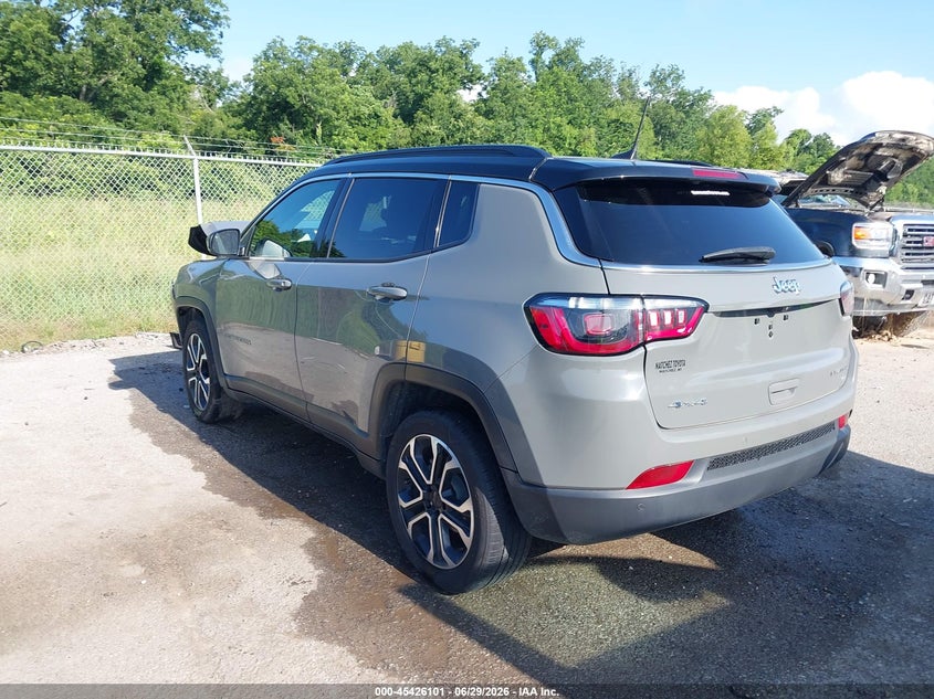 Vin: 3c4njdcn7rt597035, lot: 45924156, jeep compass limited 4x4 20243
