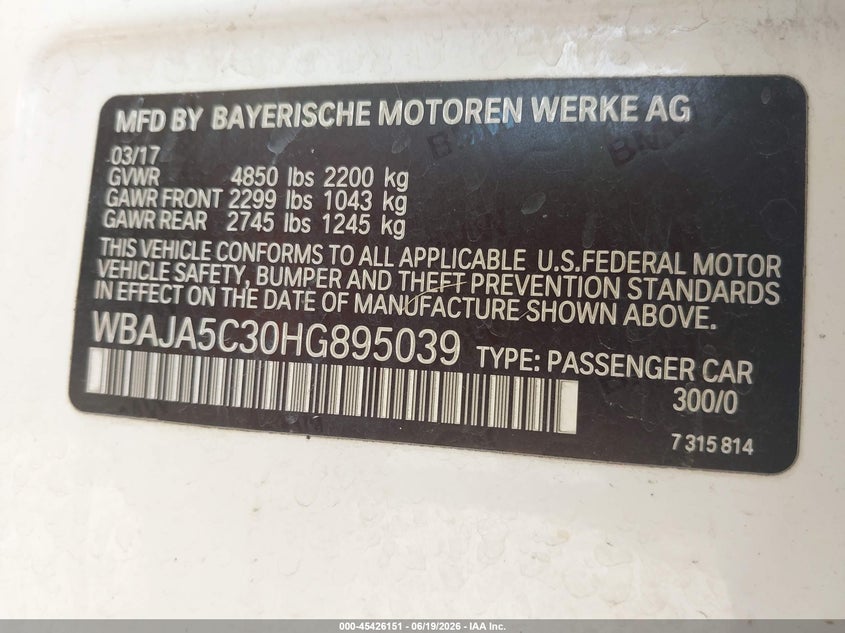 BMW 530I - zdjęcie 9