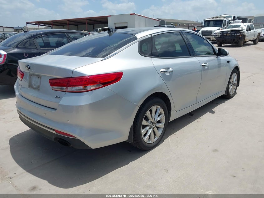 Vin: 5xxgu4l31gg032772, lot: 45924225, kia optima ex 20164