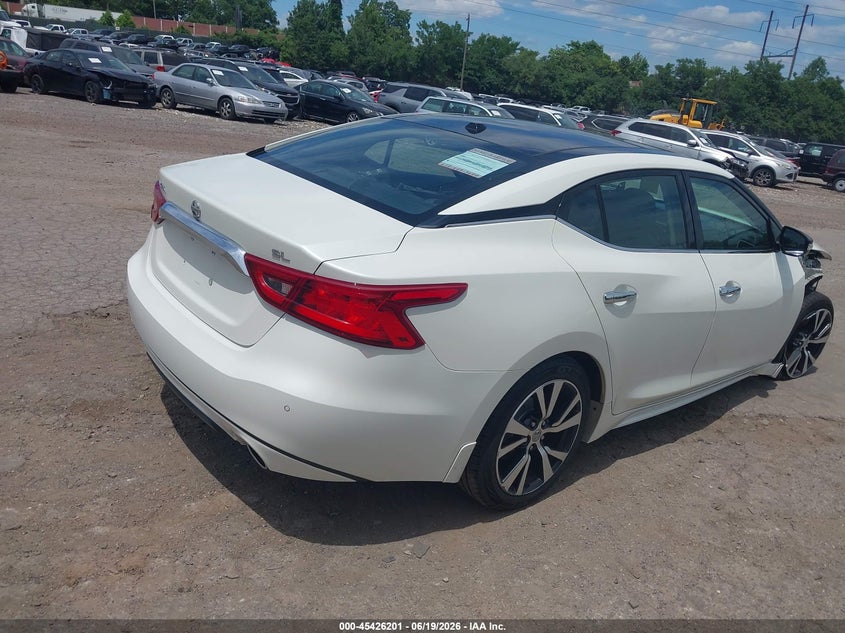 2017 NISSAN MAXIMA SEDAN 3.5L V-6 DOHC, VVT, 300HP