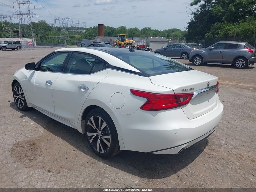 2017 NISSAN MAXIMA auction photo 3